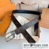 LV/Louis Vuitton, presbyopia needle belt 35mm width