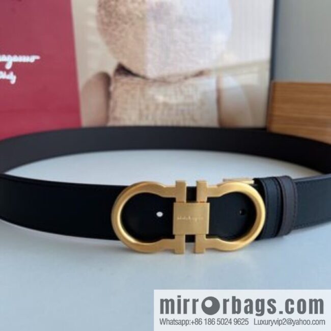 i1660705007_3591_0-800x800d34p4bm5mzv63587_20250630102746.jpg Ferragamo Ferragamo, Exquisite 8-Figure Metal Clip Buckle Men\'s 3.5cm Belt