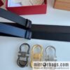 i1660705036_6841_0-800x800r3wlxqjy34163585_20250630102742.jpg Ferragamo Ferragamo, Exquisite 8-Figure Metal Clip Buckle Men\'s 3.5cm Belt