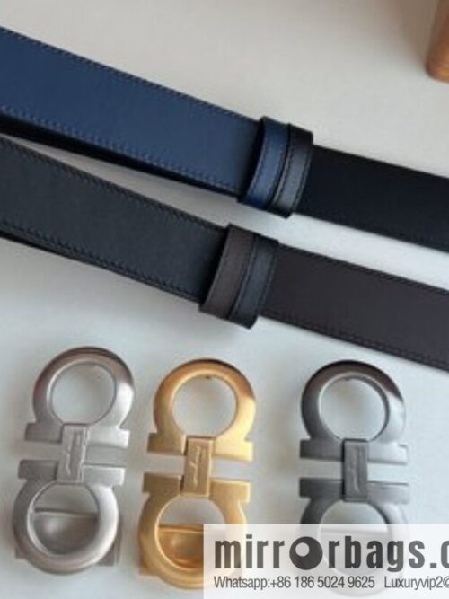 Ferragamo Ferragamo, Fortune 8-figure buckle belt 3.5cm
