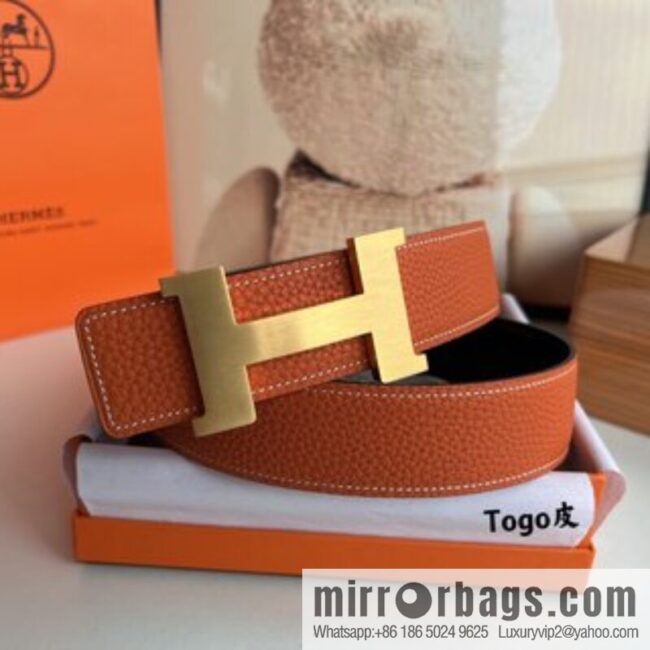 Hermes Hermes, original quality men\'s business 38mm width belt