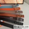 Hermes 2021 Trend Series Element Belt 38cm