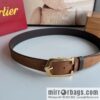 Cartier Cartier 3.5cm exquisite pin buckle with imported first-layer cowhide belt