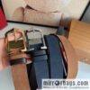 Cartier Cartier 3.5cm exquisite pin buckle with imported first-layer cowhide belt