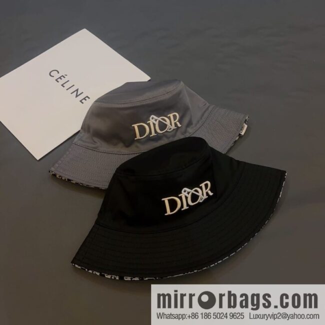 Dior 2022 new double-sided bucket hat