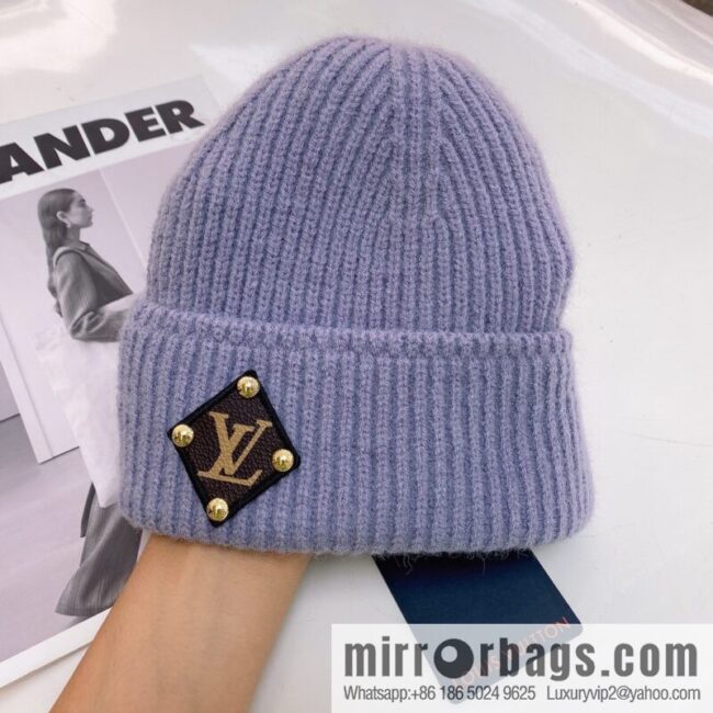 LV Louis Vuitton autumn and winter wool knitted wool hat