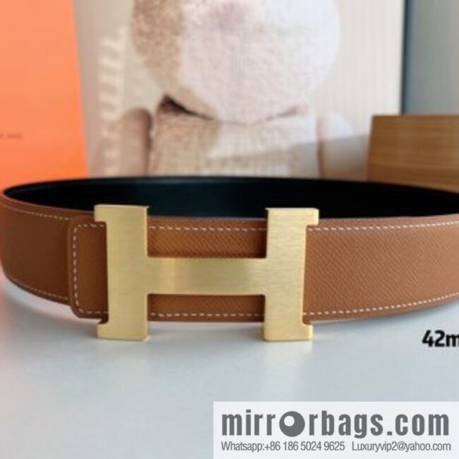 Hermes, carefully crafted 42mm men\'s belt
