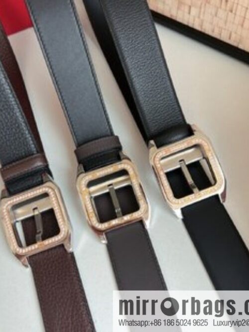 i1664242351_9423_0-800x800bwzwdqmw12r54820_20250630010201.jpg Cartier Cartier, stainless steel with diamond pin buckle with first layer cowhide men\'s 3.5cm belt