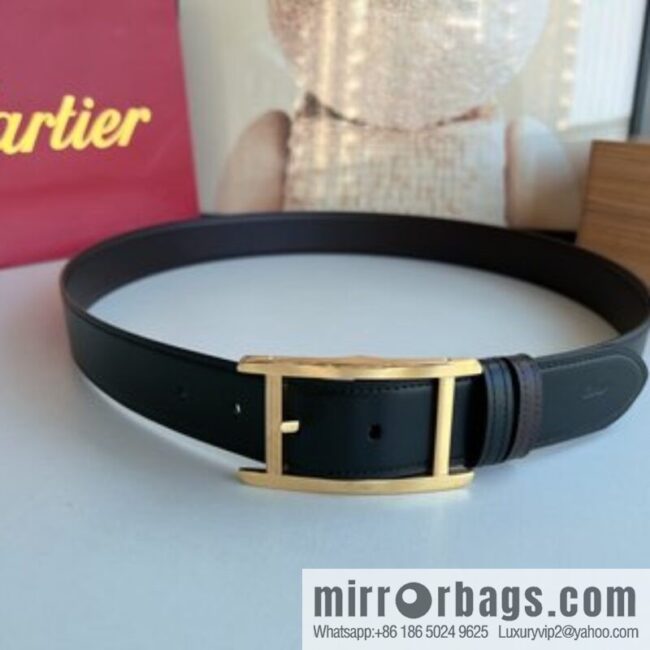 Cartier, Cowhide Double Sided Men\'s Belt