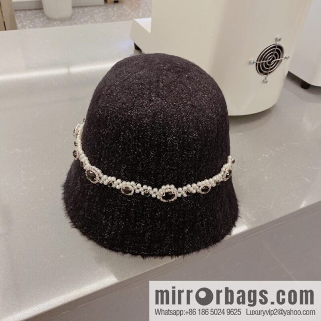 Miumiu 2022 autumn and winter new bucket hat