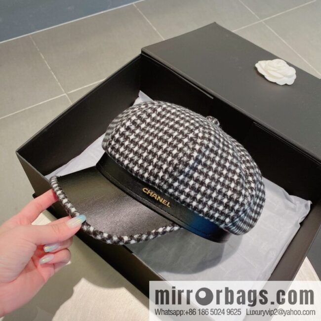 Chanel 22 autumn and winter new painter cap