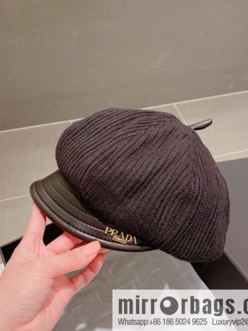 Prada 2022 autumn cap military cap