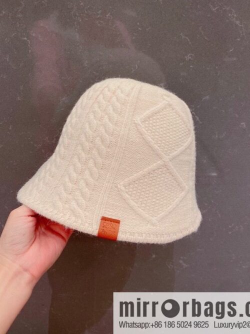 LOEWE 2022 autumn and winter new wool bucket hat