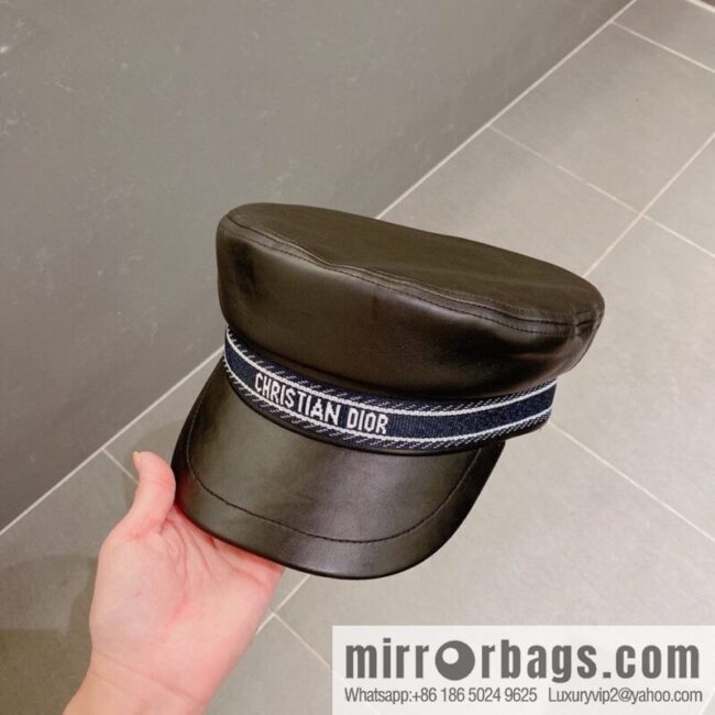Dior 2022 autumn and winter new duck tongue military cap