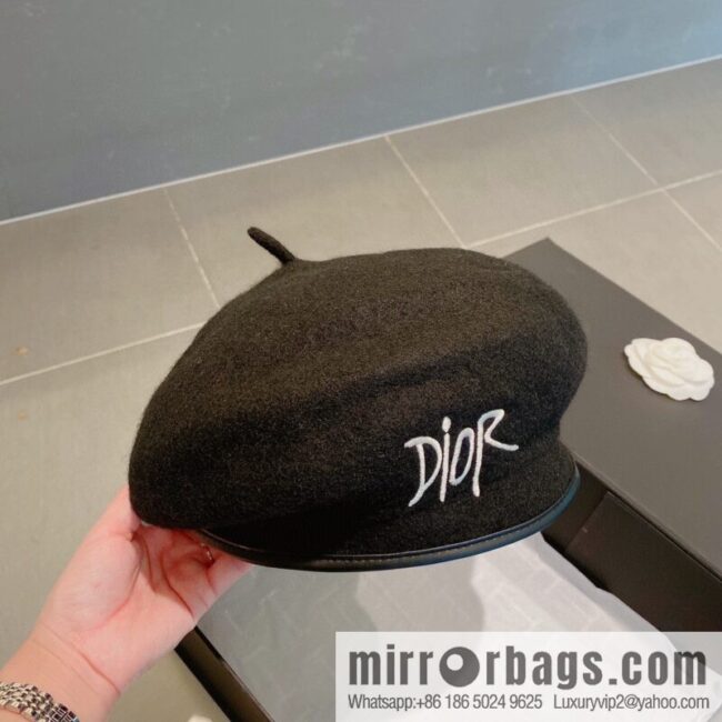 Dior wool beret