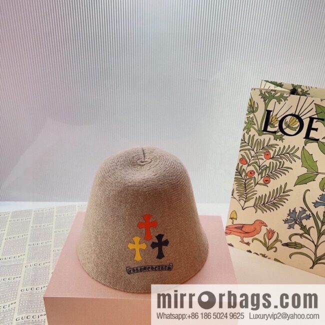 Croxin 2022 autumn and winter new knitted bucket hat