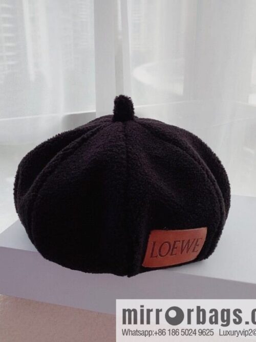 LOEWE Lamb wool octagonal hat