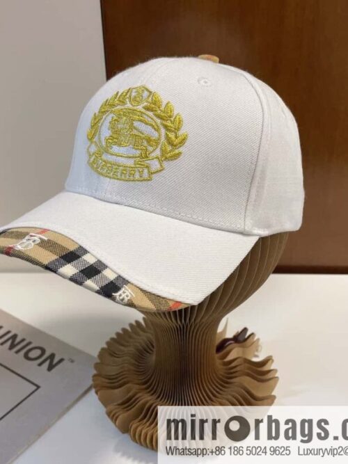 Burberry simple embroidery original baseball cap