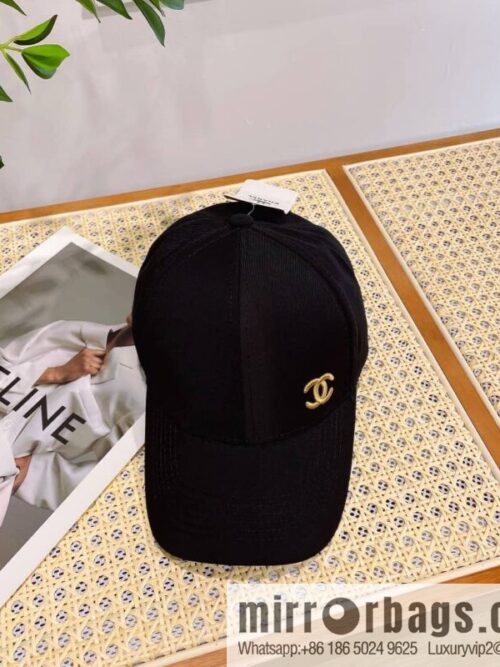 Chanel 2023 new simple embroidered baseball cap