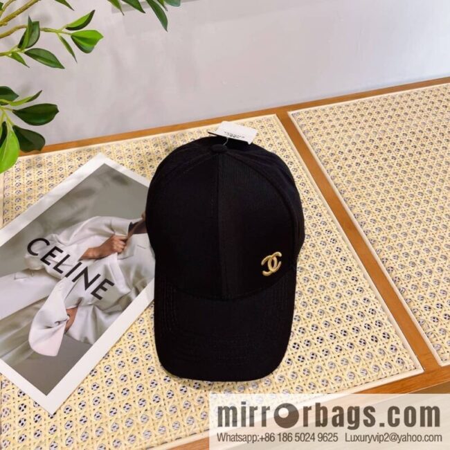 Chanel 2023 new simple embroidered baseball cap