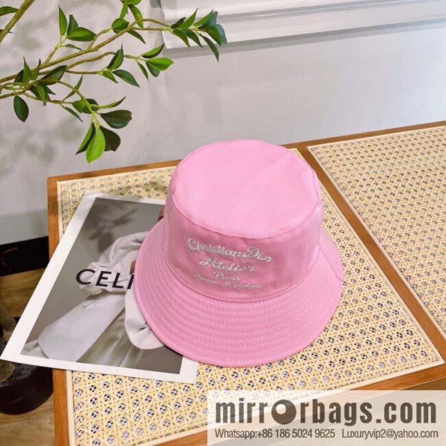 Dior 2023 new volume embroidered bucket hat