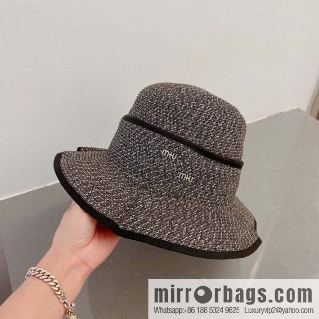 Miumiu summer new straw hat