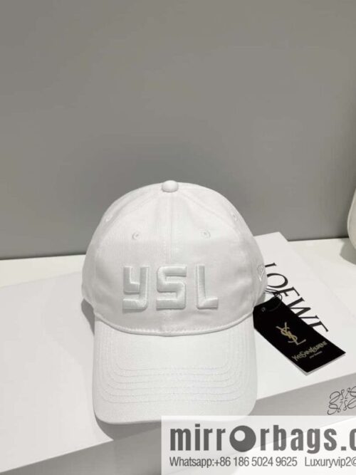YSL Saint Laurent limited baseball cap