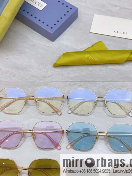 i1681058096_4858_8-800x800r0silcxsanx34086_20250626033358.jpg GUCCI Gucci\'s new retro gold silk simple sunglasses sunglasses