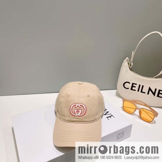 GUCCI Gucci unisex embroidered baseball cap