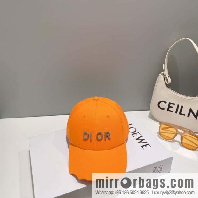 Dior 2023 new walking embroidered baseball cap