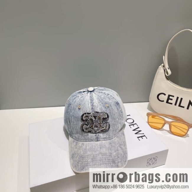CELINE Spring/Summer 2023 Denim Baseball Cap