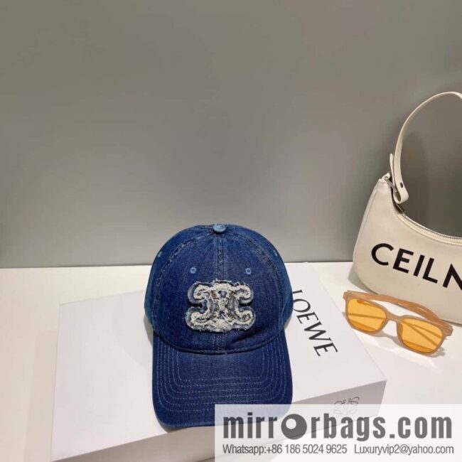 CELINE Spring/Summer 2023 Denim Baseball Cap