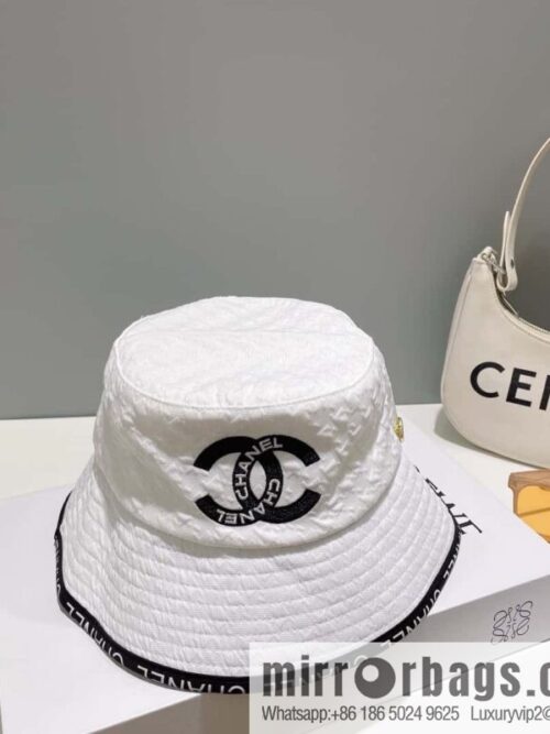 Chanel new small fragrant bucket hat