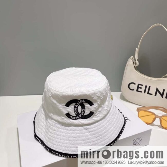 Chanel new small fragrant bucket hat