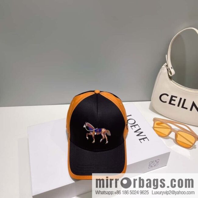 i1686981322_7859_0-800x800i2awxqhu2f111400_20250625155714.jpg Hermes Hermes color matching H latest original baseball cap