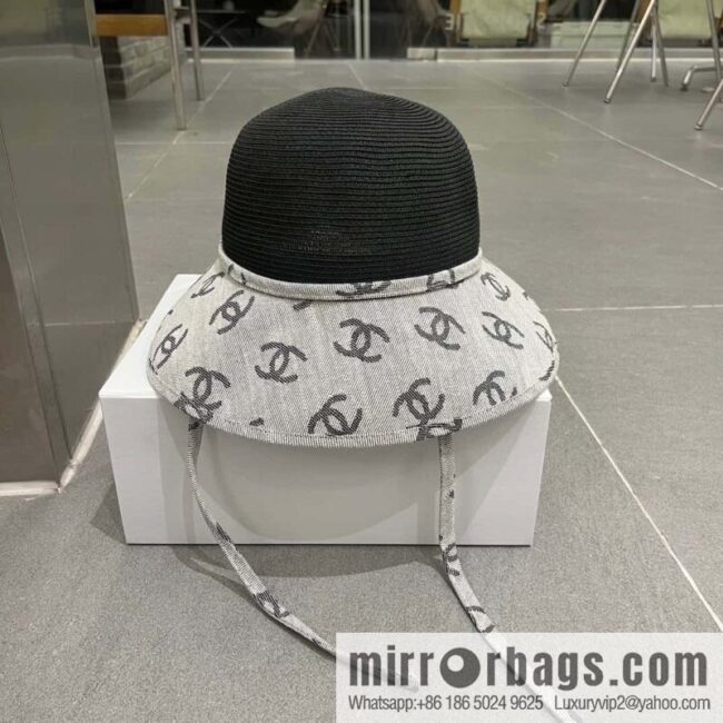 Chanel straw hat