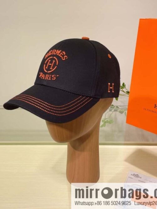 i1689653819_7876_0-800x800zu5qtcswjzw11626_20250625161733.jpg Hermes Hermes color matching H latest original baseball cap