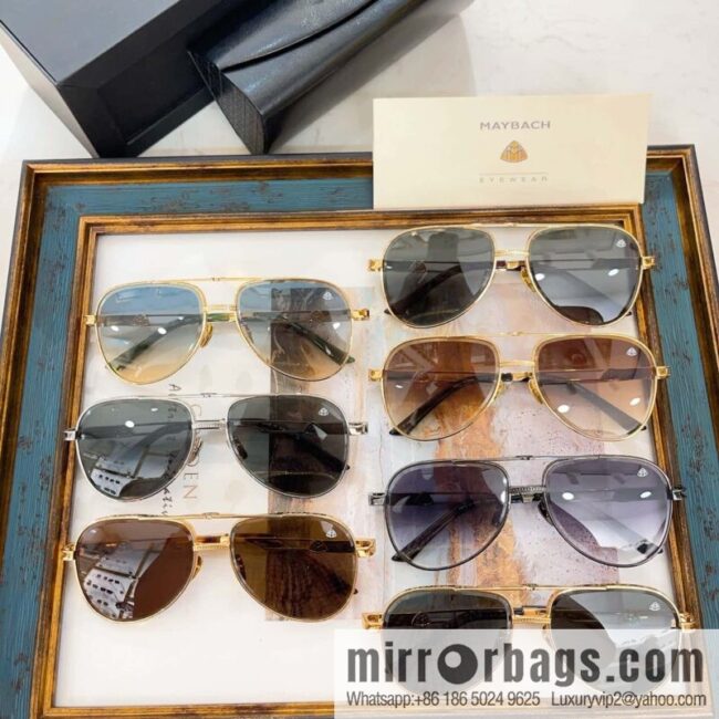 Maybach toad-shaped men\'s sunglasses