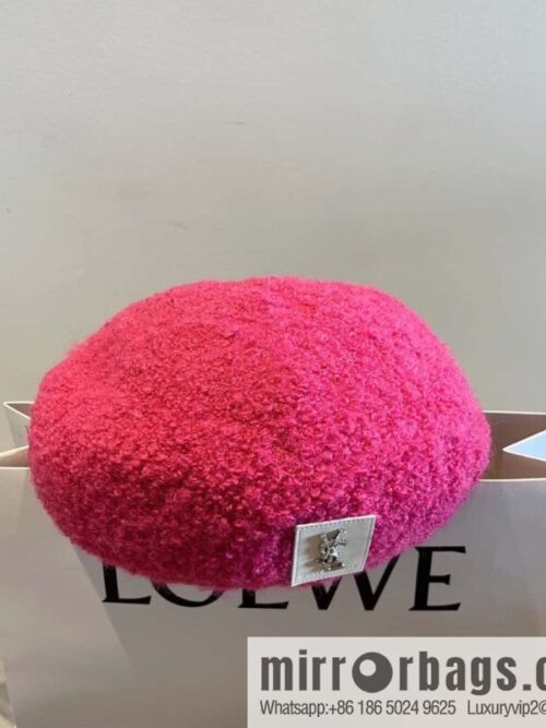 YSL Saint Laurent Corduroy Beret