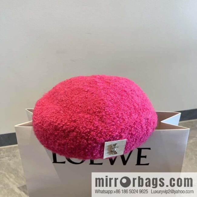 YSL Saint Laurent Corduroy Beret