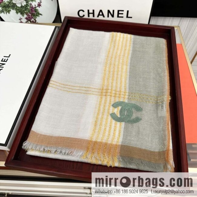 Chanel cashmere scarf