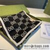 GUCCI Gucci double-sided jacquard classic cashmere scarf
