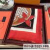 LV Louis Vuitton double-sided ring velvet long towel