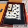 LV Louis Vuitton double-sided ring velvet long towel