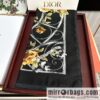 Dior City Garden 100% Top Twill Silk Square Towel