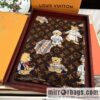 LV Louis Vuitton Bear Paradise Cashmere Scarf