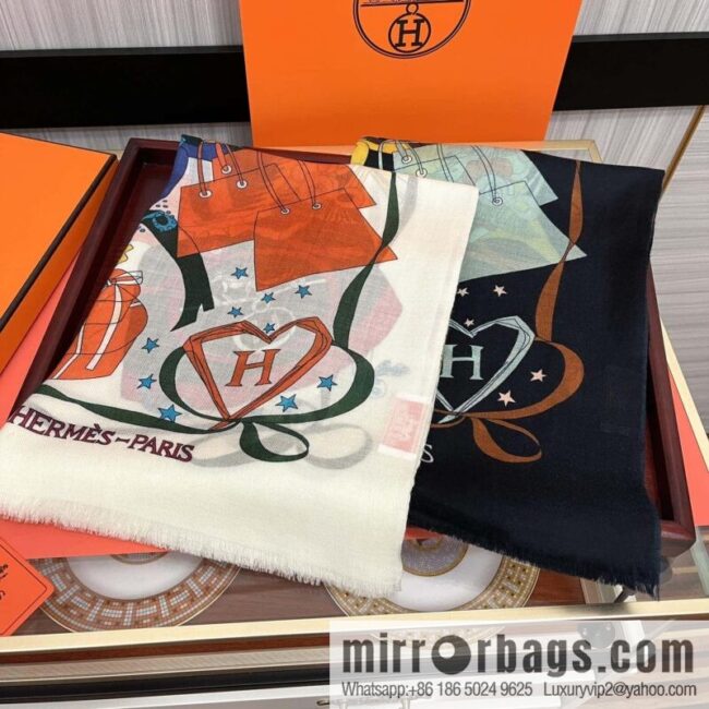 Hermes Hermes Ring Fleece Towel