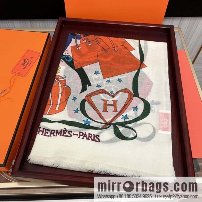 Hermes Hermes Ring Fleece Towel