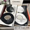 Chanel hat series 100% top twill silk scarf