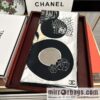 Chanel hat series 100% top twill silk scarf